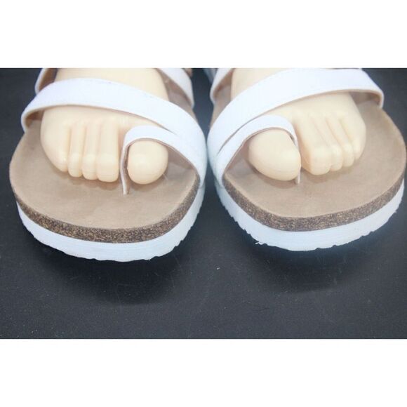 Makalu California Women’s Sandals White Olivia Size 11M NEW - Picture 5 of 11